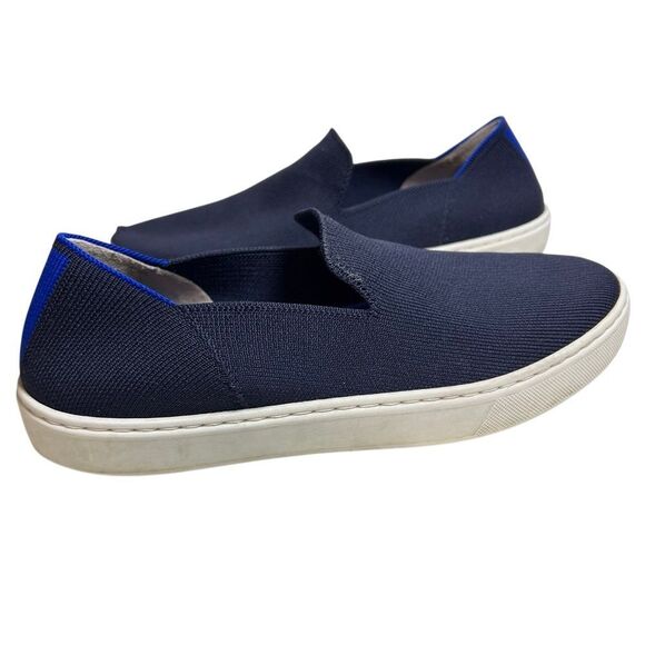 Rothy’s The Original Slip On Sneakers Navy Blue - Picture 1 of 9